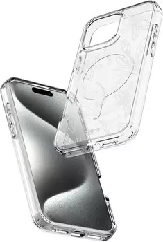 Чехол Avana VIBE MagSafe для iPhone 16 Pro, серебристый