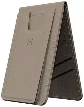 Чехол-бумажник Magssory Tripod Magnetic Vlog Wallet, MagSafe, латте