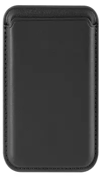 Чехол-бумажник moonfish MagSafe, экокожа, черный
