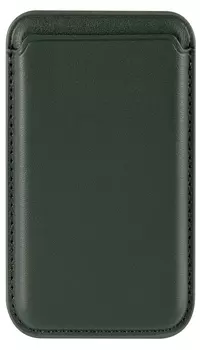 Чехол-бумажник moonfish MagSafe, экокожа, зеленый