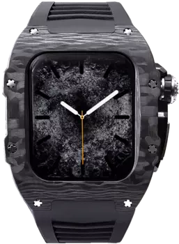 Чехол Caviar Case Extreme Racer для Apple Watch 45 мм, карбон, черный