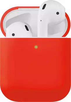 Чехол moonfish для AirPods, Soft Touch, красный