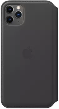 Чехол для iPhone 11 Pro Max Leather Folio, чёрный