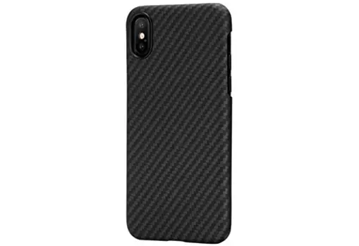 Чехол для iPhone X черный-серый