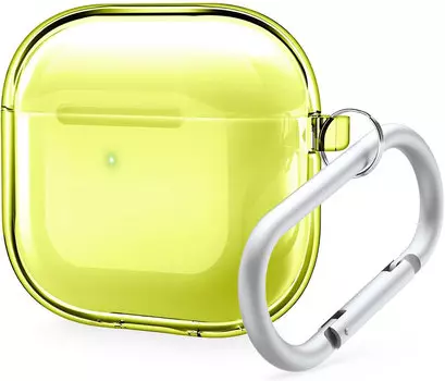 Чехол Elago Clear Hang Case для AirPods 4, силикон, желтый