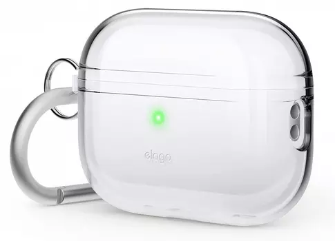 Чехол Elago Clear Hang для AirPods Pro 2, прозрачный