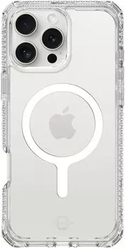 Чехол Itskins HYBRID R CLEAR MagSafe для iPhone 16 Pro Max, прозрачный