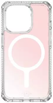 Чехол Itskins HYBRID R IRIDESCENT MagSafe для iPhone 15 Pro Max, розовый