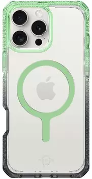 Чехол Itskins HYBRID R PRISM MagSafe для iPhone 16 Pro, светло-зеленый