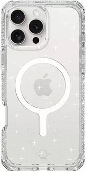 Чехол Itskins HYBRID R SPARK MagSafe для iPhone 16 Pro, прозрачный