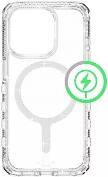 Чехол Itskins SUPREME R SPARK MagSafe для iPhone 15 Pro Max, прозрачный