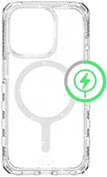 Чехол Itskins SUPREME R SPARK MagSafe для iPhone 15 Pro, прозрачный