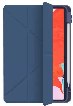Чехол-книжка moonfish для iPad Pro 11 (2024), синий