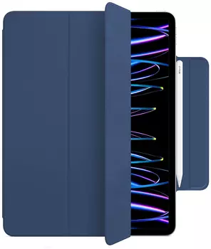 Чехол-книжка moonfish для iPad Pro 13 (2024), синий
