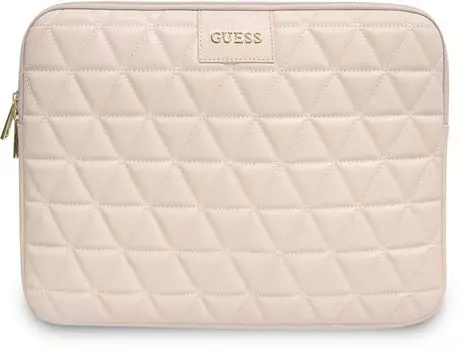 Чехол-конверт Guess Quilted для ноутбуков 13", розовый