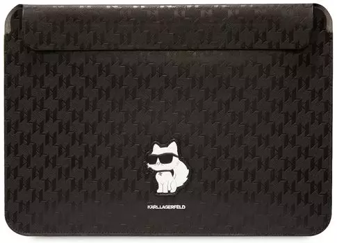 Чехол-конверт Karl Lagerfeld Saffiano Sleeve Choupette для ноутбуков 14", черный