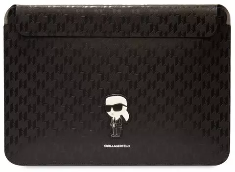 Чехол-конверт Karl Lagerfeld Saffiano Sleeve Karl для ноутбуков 14", черный