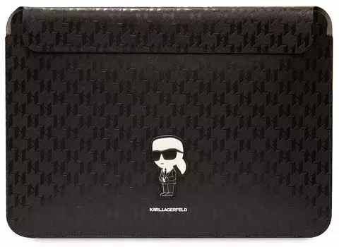 Чехол-конверт Karl Lagerfeld Saffiano Sleeve Karl для ноутбуков 14", черный
