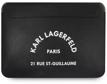 Чехол-конверт Karl Lagerfeld Saffiano Sleeve RSG для ноутбуков 14", черный