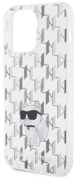 Чехол Karl Lagerfeld NFT Choupette для iPhone 15 Pro Max, прозрачный