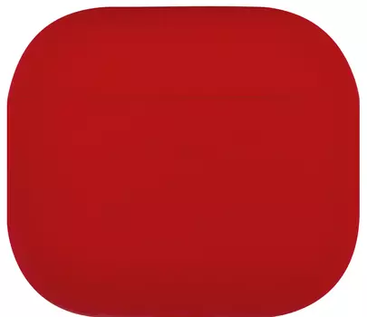 Чехол moonfish для AirPods 3, силикон, красный