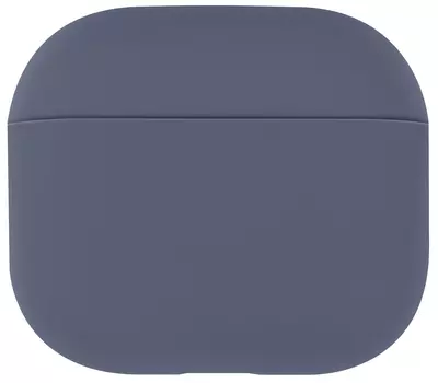 Чехол moonfish для AirPods 3, силикон, лавандовый серый