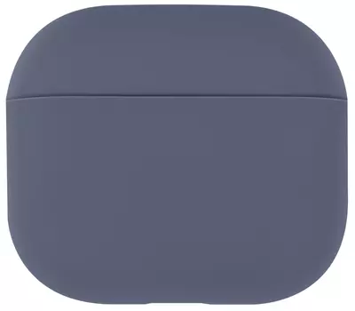 Чехол moonfish для AirPods 3, силикон, лавандовый серый
