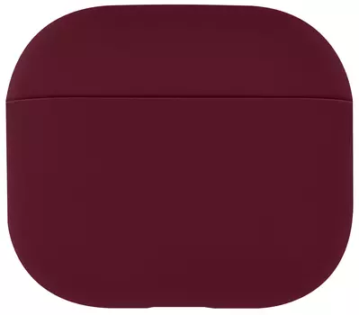 Чехол moonfish для AirPods 3, силикон, сливовый