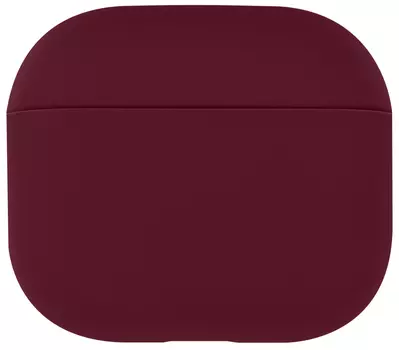 Чехол moonfish для AirPods 3, силикон, сливовый