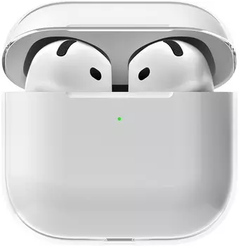 Чехол moonfish для AirPods 4, прозрачный