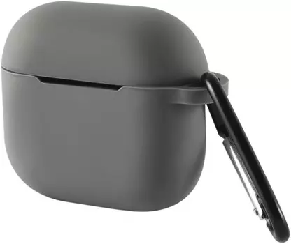 Чехол moonfish для AirPods 4, силикон, серый