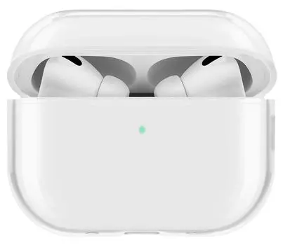 Чехол moonfish для AirPods Pro 2, пластик, прозрачный
