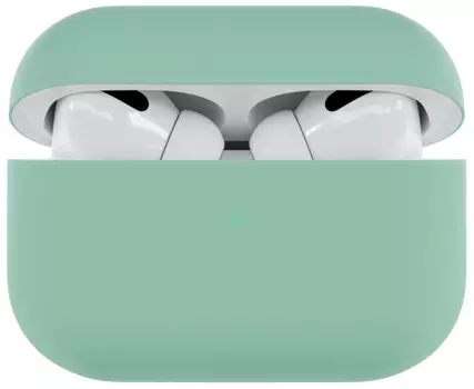 Чехол moonfish для AirPods Pro 2, силикон, мятный