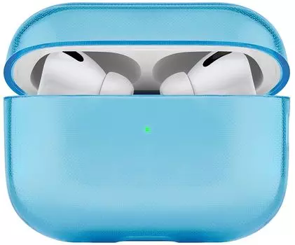 Чехол moonfish для AirPods Pro 2, TPU, голубой
