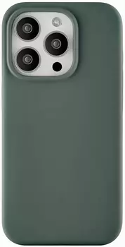 Чехол moonfish Magsafe для iPhone 15 Pro, силикон, оливковый