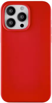 Чехол moonfish Magsafe для iPhone 15 Pro Max, силикон, красно-оранжевый