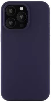 Чехол moonfish Magsafe для iPhone 15 Pro Max, силикон, сливовый