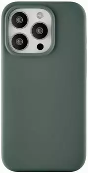 Чехол moonfish Magsafe для iPhone 15 Pro, силикон, оливковый