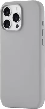 Чехол moonfish MagSafe для iPhone 16 Pro Max, силикон, soft-touch, серый