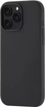 Чехол moonfish MagSafe для iPhone 16 Pro Max, силикон, soft-touch, черный