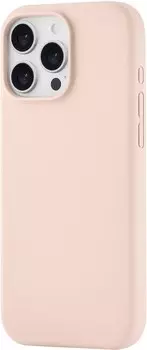 Чехол moonfish MagSafe для iPhone 16 Pro Max, силикон, soft-touch, розовый