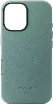 Чехол Native Union Active Case MagSafe для iPhone 16, зеленый