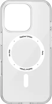 Чехол Native Union (RE)Classic Case MagSafe для iPhone 16 Pro, прозрачный