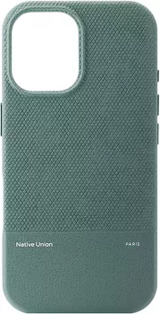 Чехол Native Union (RE)Classic Case MagSafe для iPhone 16, зеленый