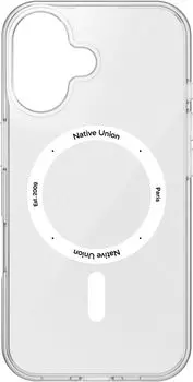 Чехол Native Union (RE)Classic Case MagSafe для iPhone 16, прозрачный