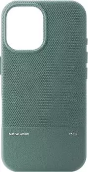 Чехол Native Union (RE)Classic Case MagSafe для iPhone 16, зеленый