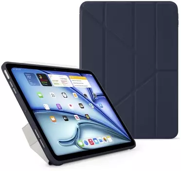 Чехол Pipetto для iPad Air 11 (2024) Origami No1 Case, темно-синий