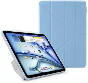 Чехол Pipetto для iPad Air 11 (2024) Origami No1 Case, голубой