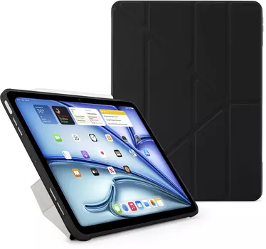 Чехол Pipetto для iPad Air 13 (2024) Origami No1 Case, черный