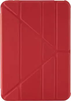Чехол Pipetto Origami для iPad Mini 6, пластик, красный